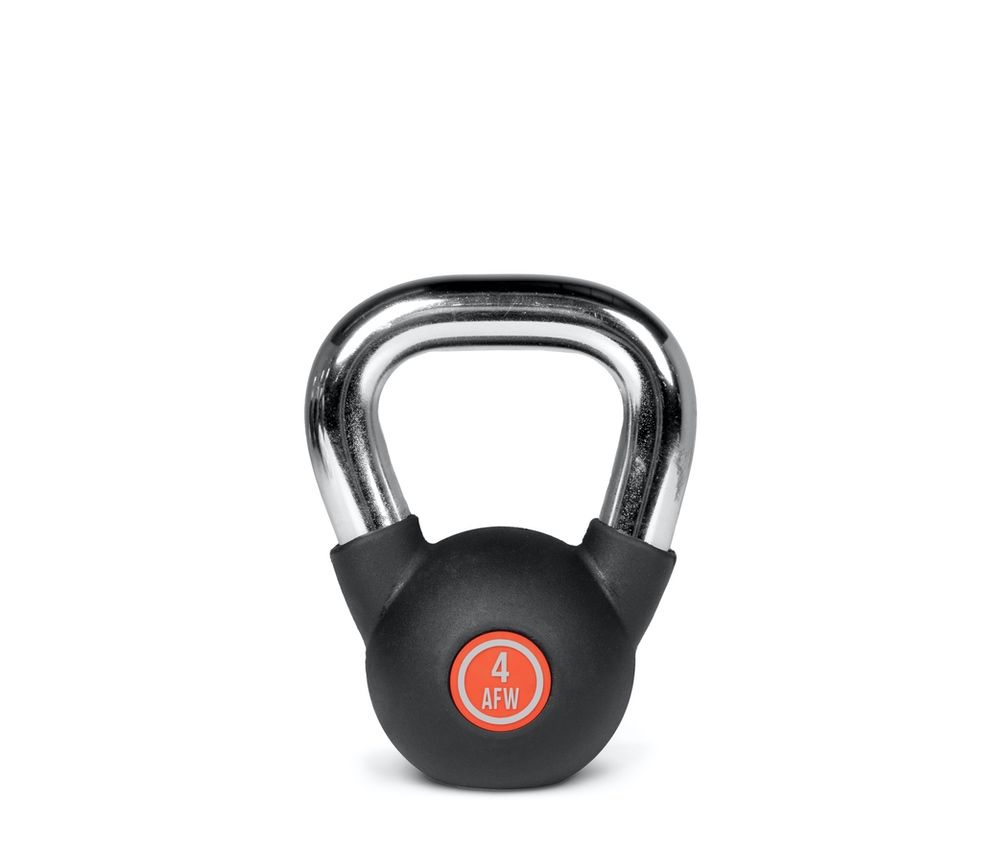 KETTLEBELL AFW GOMA BLACK 4KG