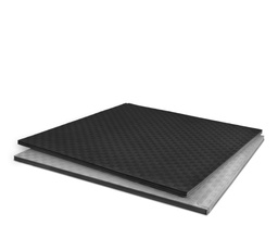 [EFMX-105410G] TATAMI 25MM 1X1M (2 CARAS) GRIS/NEGRO